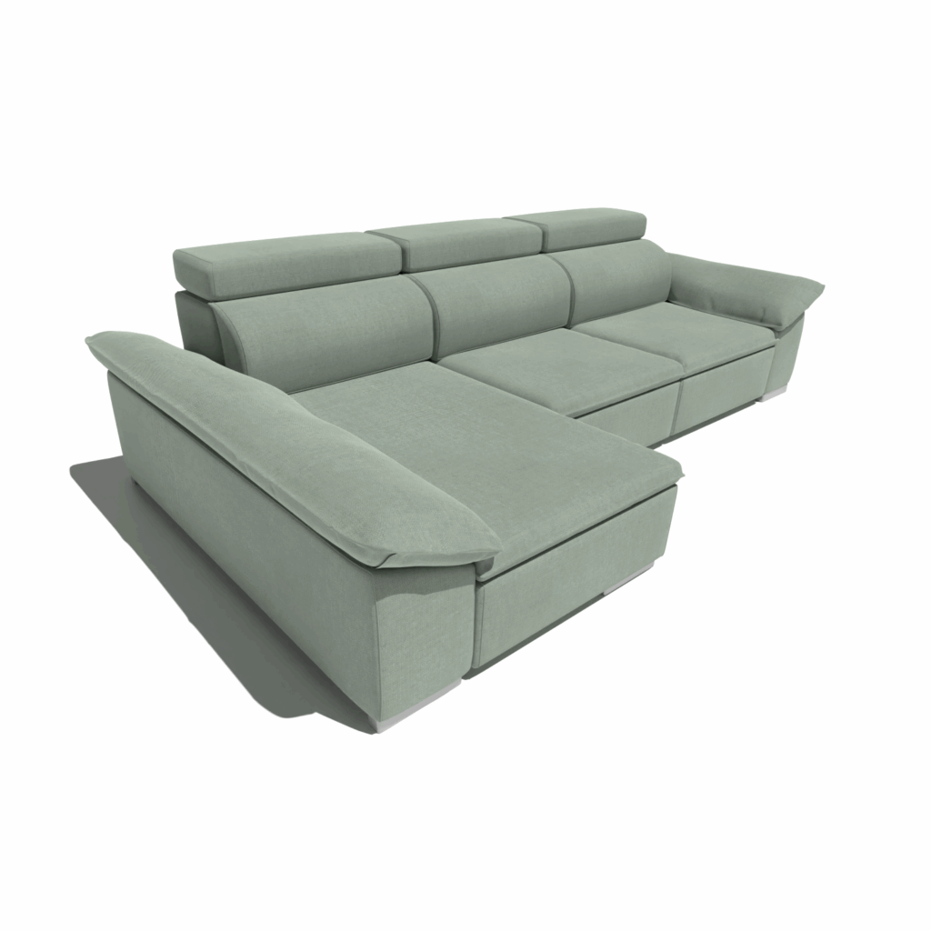 Chaiselongue Nubola izquierda 4 plazas